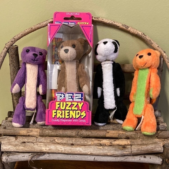 PEZ Fuzzy Friends Candy Dispensers - Picture 1 of 8